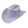 Los Altos Boots Hats 6 5/8 / 3 1/2 10X Felt Cowboy Hat Platinum Color - Serratelli