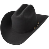 Los Altos Boots Hats 6 5/8 / 3 1/2 6X Felt Cowboy Hat Charcoal Color - Serratelli