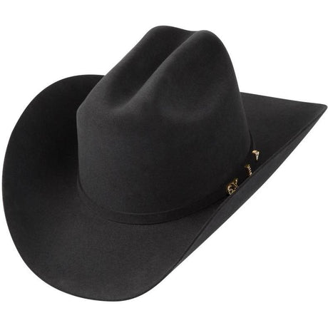Los Altos Boots Hats 6 5/8 / 3 1/2 6X Felt Cowboy Hat Charcoal Color - Serratelli