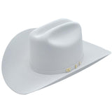 Los Altos Boots Hats 6 5/8 / 3 1/2 6X Felt Cowboy Hat Platinum Color - Serratelli