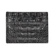 Los Altos Boots Wallets Men´s Genuine Caiman Skin Card Holder Black Color - Los Altos Boots