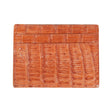 Los Altos Boots Wallets Men´s Genuine Caiman Skin Card Holder Cognac Color - Los Altos Boots