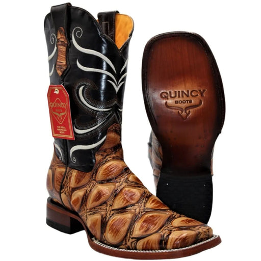 Quincy Boots Boots Men's Quincy Wide Square Toe Boot Q822A1051