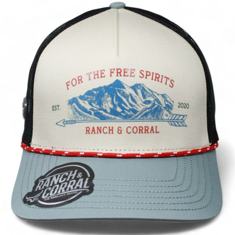 Ranch & Corral Hats Ranch & Corral Trucker Hat Free Spirts