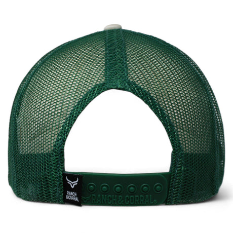 Ranch & Corral Hats Ranch & Corral Trucker Hat Green Horse