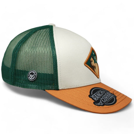 Ranch & Corral Hats Ranch & Corral Trucker Hat Green Horse