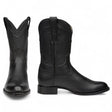 Rudel & Co. Boots Genuine Leather Roper Boot Black Color - Bachesto