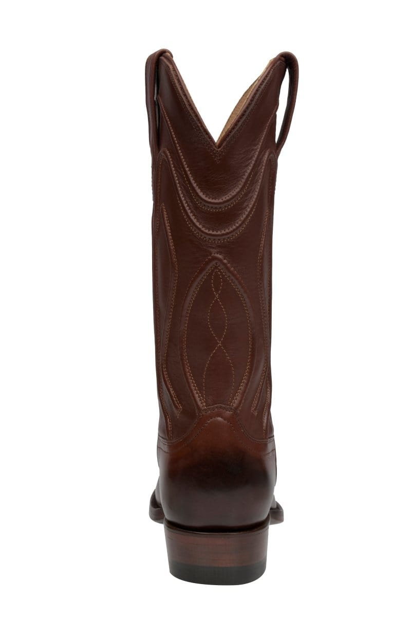 Women's Genuine Leather Roper Boots Russets Brown Color- Bachesto ...