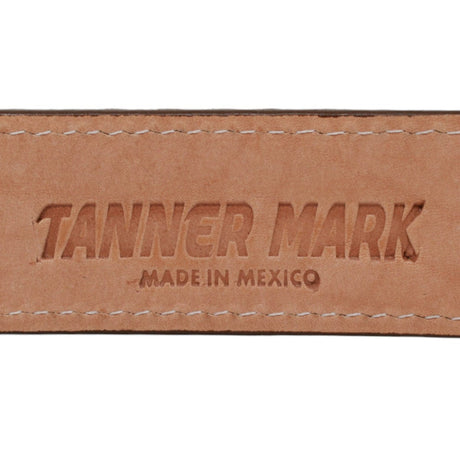Tanner Mark Boots Belts Genuine Python Skin Texas Metal Buckle Belt Brown Color - Tanner Mark Boots