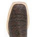Tanner Mark Boots Boots 6.5 Tanner Mark Men's Elephant Print Square Toe Boots Brown TM200974