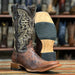 Tanner Mark Boots Boots Tanner Mark Men's Square Toe Leather Boots Marble Honey TM201073
