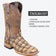 Tanner Mark Boots Boots Sand / 6 Tanner Mark Men's Genuine Monster Fish Square Toe Boots Sand Dune TMX201327