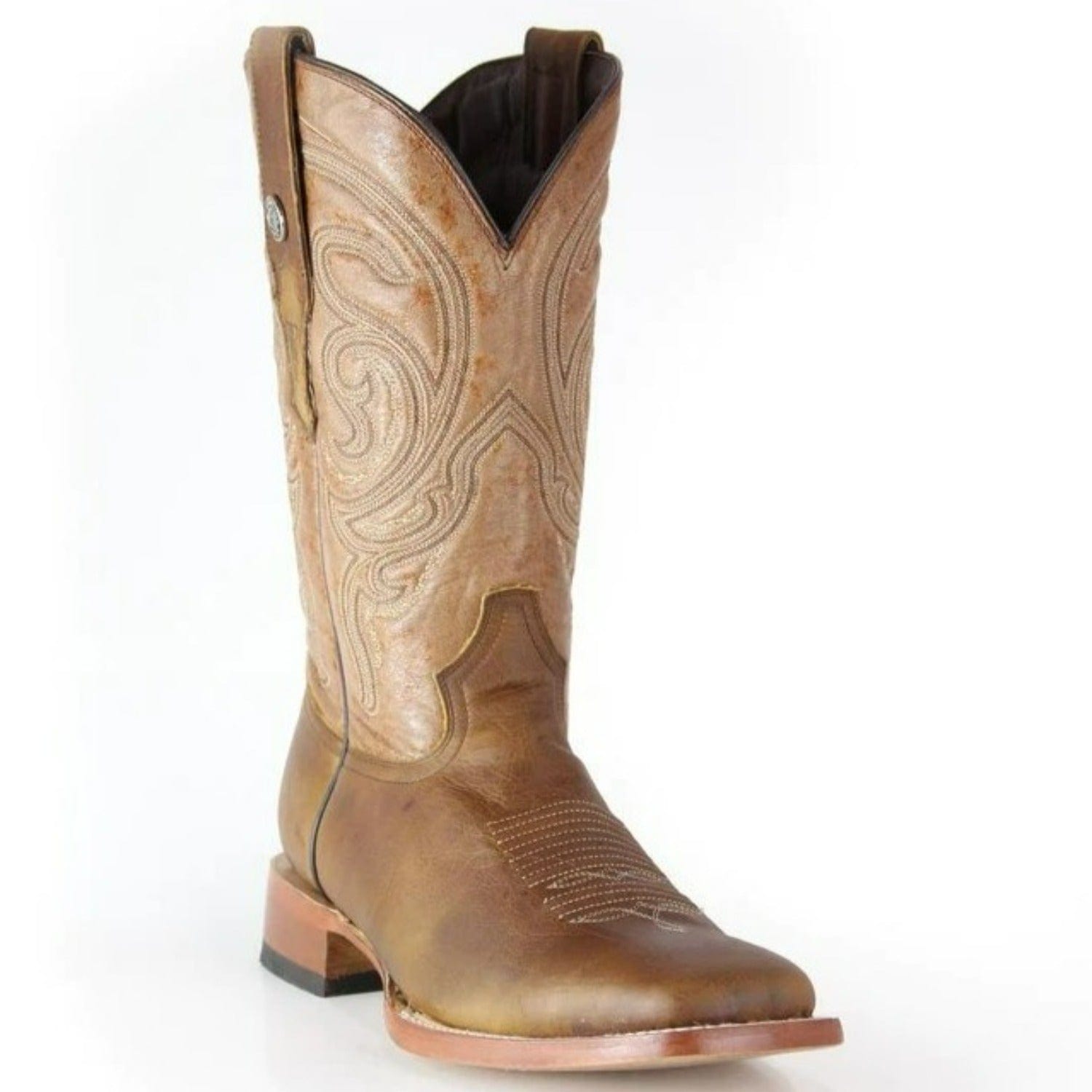 Tanner Mark Men's Honey Grove Square Toe Leather Boots