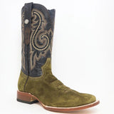 Tanner Mark Boots Boots Tanner Mark Men's Sheridan Square Toe Leather Boots Camel Sage TM205547