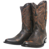 Tanner Mark Boots Boots Tanner Mark Men's The Gibson J-Toe Leather Boots Kabul Brown TM201274