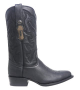 Tanner Mark Boots Boots Tanner Mark Men's The Hudson J-Toe Leather Boots Kabul Black TM201272