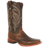 Tanner Mark Boots Boots Tanner Mark Men's Tioga Square Toe Leather Boots Damiana Moka TM200733