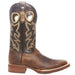 Tanner Mark Boots Boots Tanner Mark Men's Woodrow Square Toe Leather Boots Mocha Brown TM200741