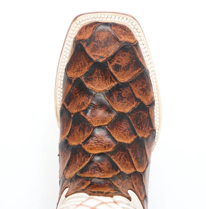 Tanner Mark Women's Pistol Print Monster Fish Square Toe