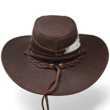 Tombstone Hats Genuine Leather and Cow Hair Cowboy Hat TOM-7104