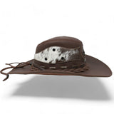 Tombstone Hats Genuine Leather and Cow Hair Cowboy Hat TOM-7104