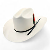 Tombstone Hats Tombstone 100X Sinaloa Cowboy Hat with Feathers 3" TOM-3905