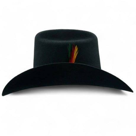 Tombstone Hats Tombstone 20X Cowboy Felt Hat Los Dos Carnales Shape Black TOM-2407