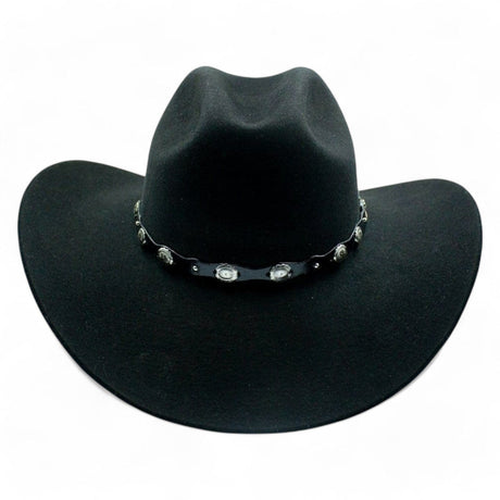 Tombstone Hats Tombstone 20X Cowboy Felt Hat Low Crown Black TOM-4201