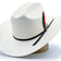 Tombstone Sombrero Sombrero Tombstone 100X Estilo Sinaloa con Plumas Ala 3"