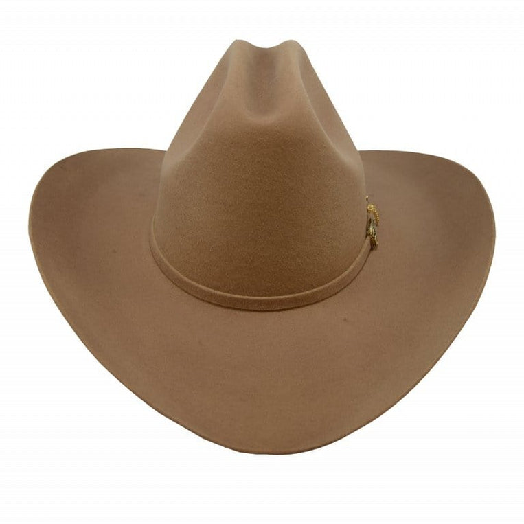 Tombstone 20X Cowboy Felt Hat Sonora Shape Brown TOM-4111 — New West Boots