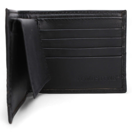 Tombstone Wallets Tombstone Chiseled Genuine Leather Wallet Black TOM-W242