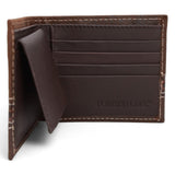 Tombstone Wallets Tombstone Chiseled Genuine Leather Wallet Tan TOM-W233