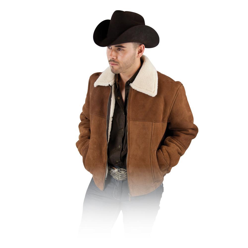 White Diamonds Boots Jackets Brown / S White Diamonds Genuine Lamb Leather Short Jacket Brown WD-1780