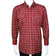 White Diamonds Boots Shirts Burgundy / S Men's White Diamonds Long Sleeve Western Shirt - Burgundy