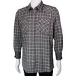 White Diamonds Boots Shirts Gray / S Men's White Diamonds Long Sleeve Western Shirt - Grey