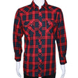 White Diamonds Boots Shirts Red / S Men's White Diamonds Long Sleeve Western Shirt - Red