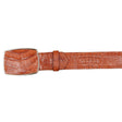 Wild West Boots Belts Men's Wild West Caiman Skin Cowboy Belt 2C11A0203