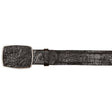 Wild West Boots Belts Men's Wild West Caiman Skin Cowboy Belt 2C11A0205