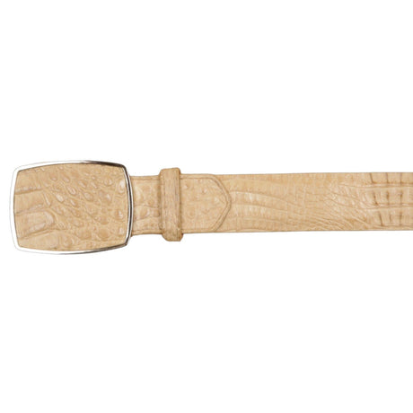 Wild West Boots Belts Men's Wild West Caiman Skin Cowboy Belt 2C11A0211