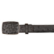 Wild West Boots Belts Men's Wild West Ostrich Skin Cowboy Belt 2C11A0305
