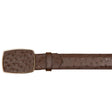 Wild West Boots Belts Men's Wild West Ostrich Skin Cowboy Belt 2C11A0307