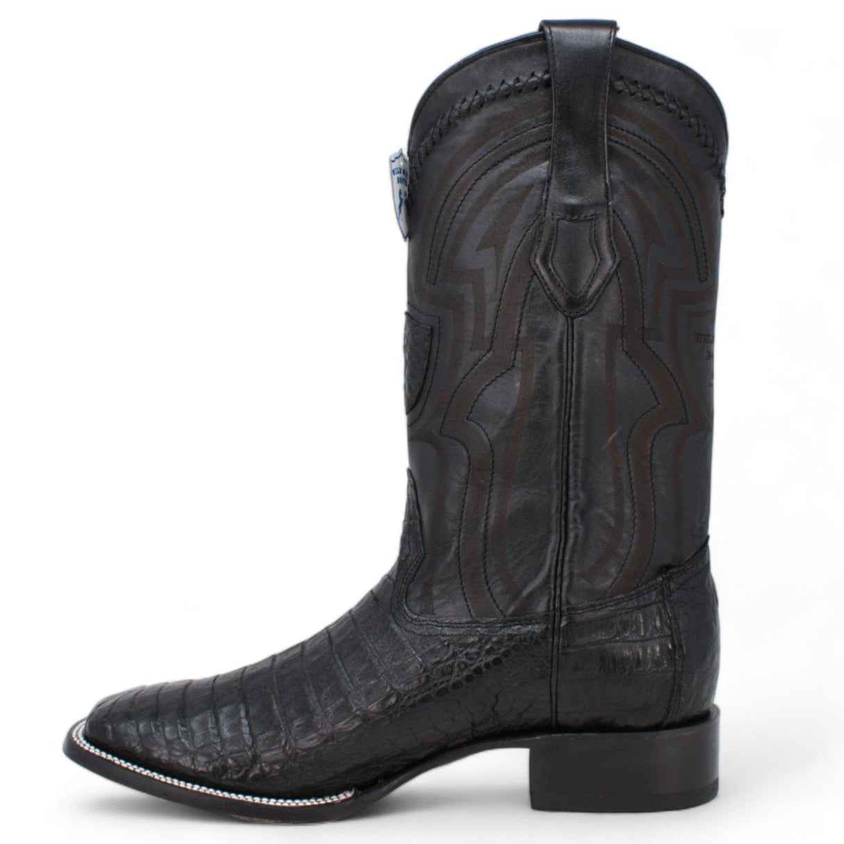 Wild West Boots Boots Men's Wild West Caiman Belly Ranch Toe Boot 2824L8205