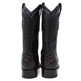 Wild West Boots Boots Men's Wild West Caiman Belly Ranch Toe Boot 2824L8218