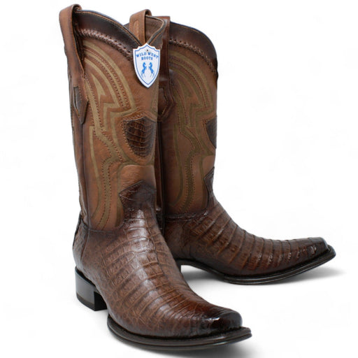 Wild West Boots Boots Men's Wild West Caiman Belly Square Toe Boot 277L8216