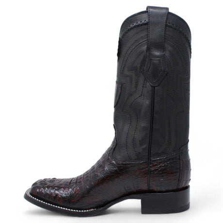 Wild West Boots Boots Men's Wild West Caiman Hornback Ranch Toe Boot 2824L0218