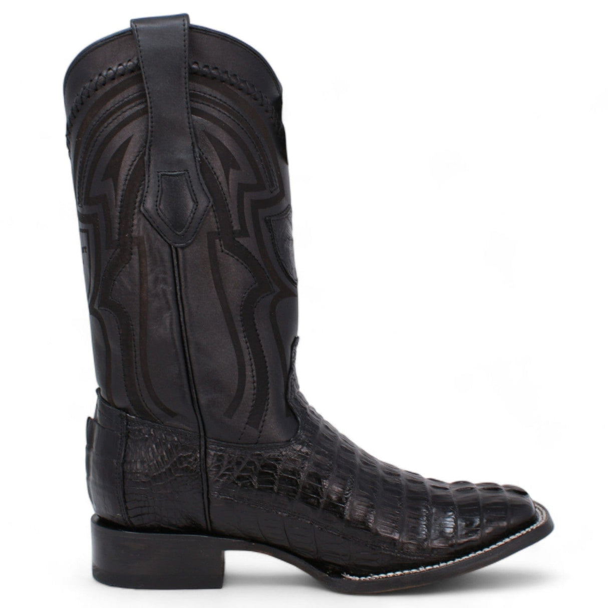 Wild West Boots Boots Men's Wild West Caiman Tail Ranch Toe Boot 2824L0105