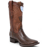 Wild West Boots Boots Men's Wild West Ostrich Leg Ranch Toe Boot 2824L0507