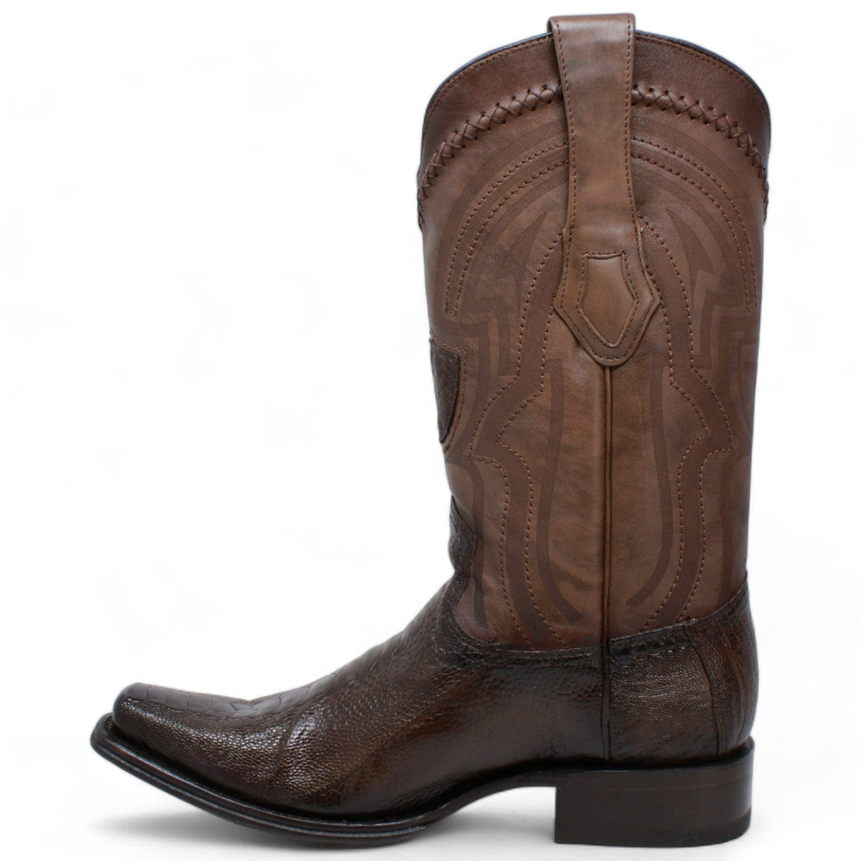 Wild West Boots Boots Men's Wild West Ostrich Leg Square Toe Boot 277L0516