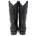 Wild West Boots Boots Men's Wild West Ostrich Leg with Deer Skin Square Toe Boot 277LF0518