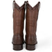 Wild West Boots Boots Men's Wild West Ostrich Skin Ranch Toe Boot 2824L0307